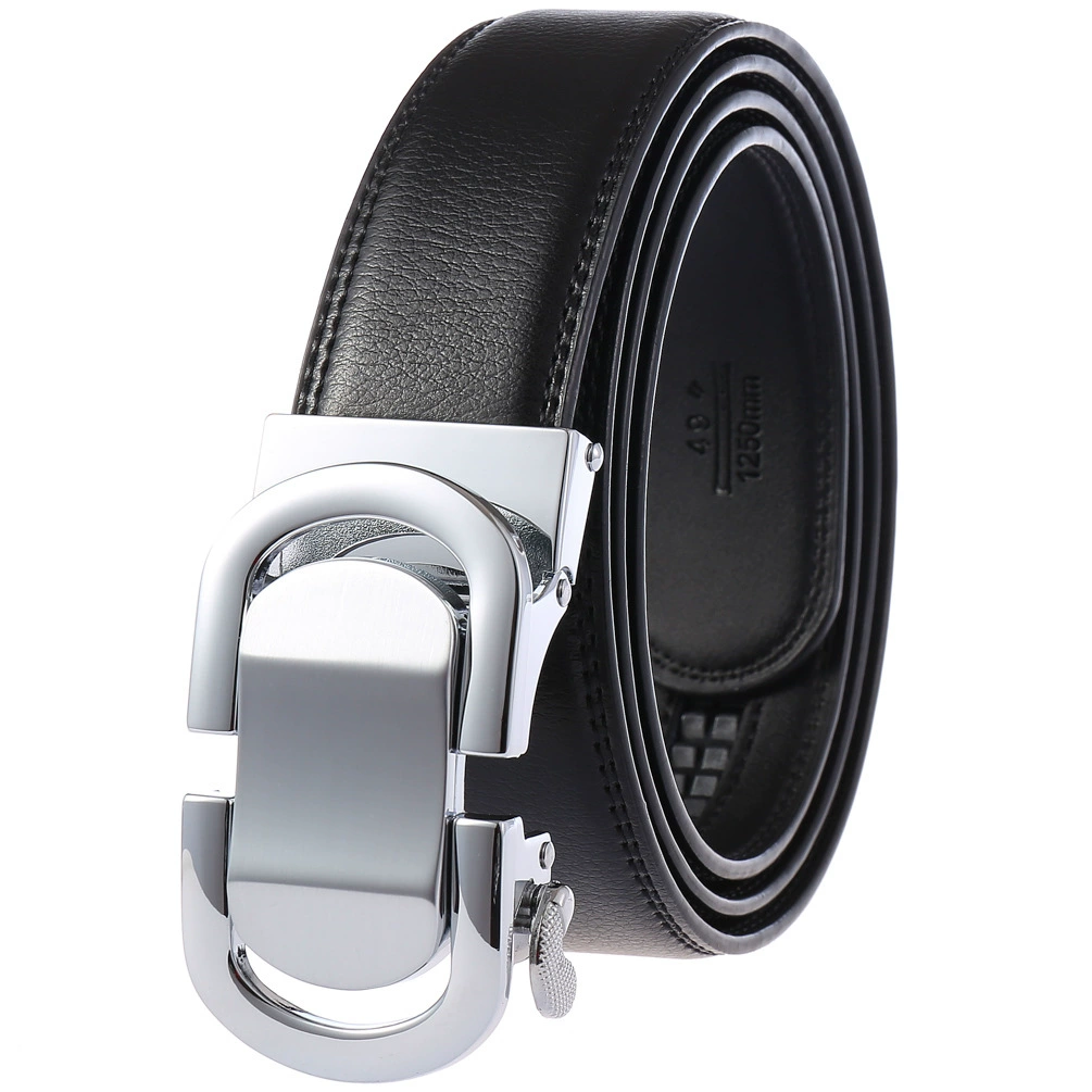 Men's quality leather belt, genuine leather, wholesale