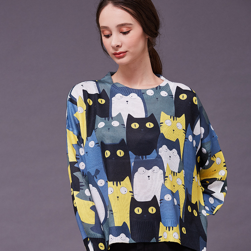 Pull femme en Fil lisse - Ref 3414460 Image 3