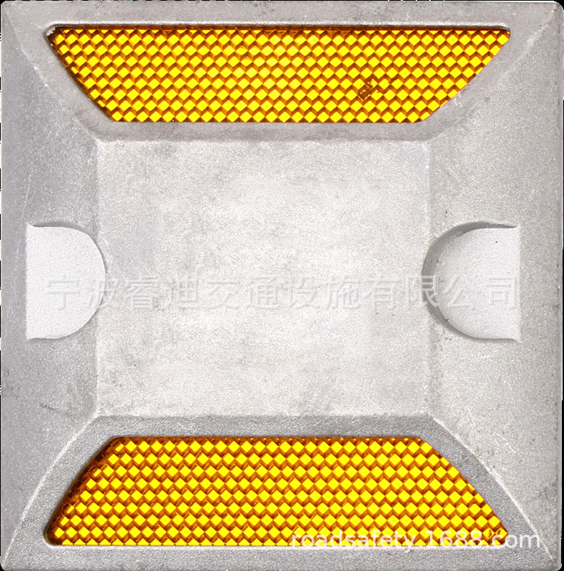 铸铝反光道钉、铸铝道钉 ASTM填充铝道钉 road studs 全铝道钉