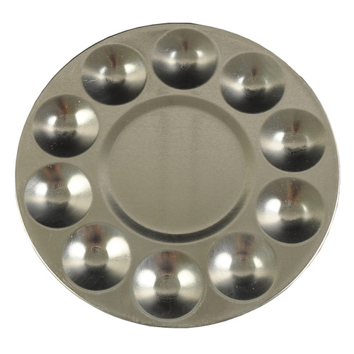 Gundam military model coloring tool paint stirring dilution paint aluminum metal palette palette pen paint