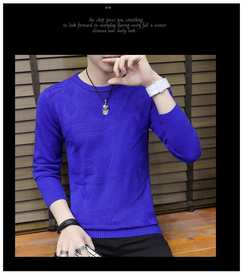 Pull homme YI SHANGZI YUE en Fibre de polyester Polyester  - Ref 3417788 Image 33