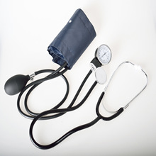 手动血压表带听诊器医用血压表臂式血压计听诊诊器老式