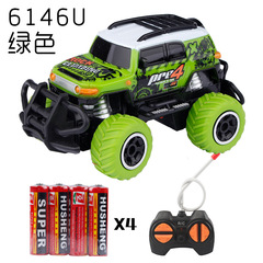 廠家直供兒童四通遙控玩具車無線電池男孩電動迷你越野車一件代發