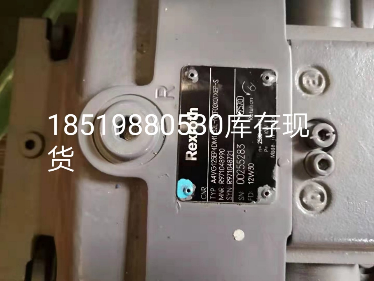 803002224   20100910 A4VG125EP4DM1/32L-NZF02K07XEH-S 油泵