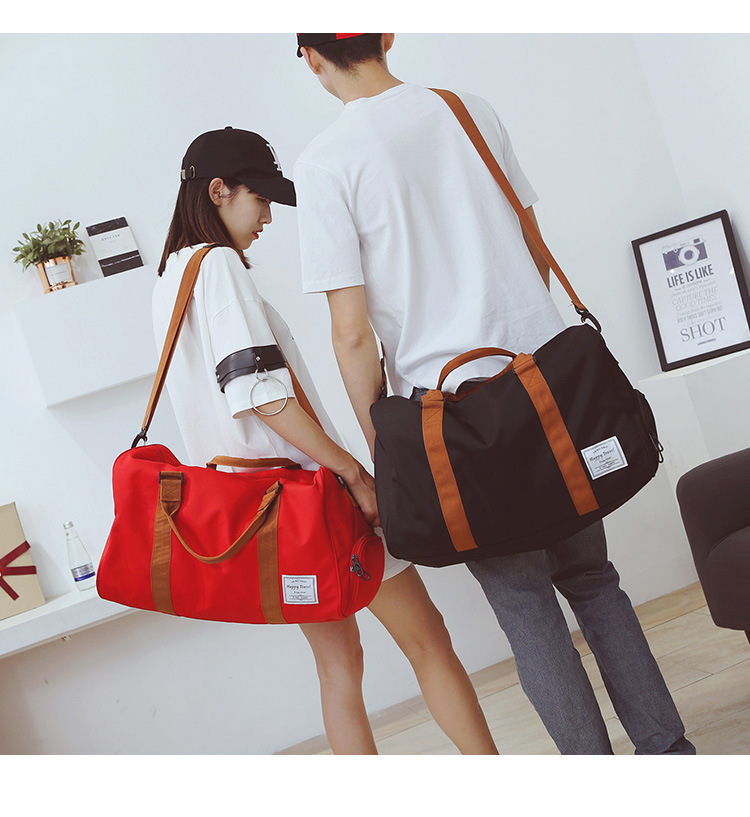 Unisex Basic Classic Style Solid Color Oxford Cloth Travel Bags display picture 54