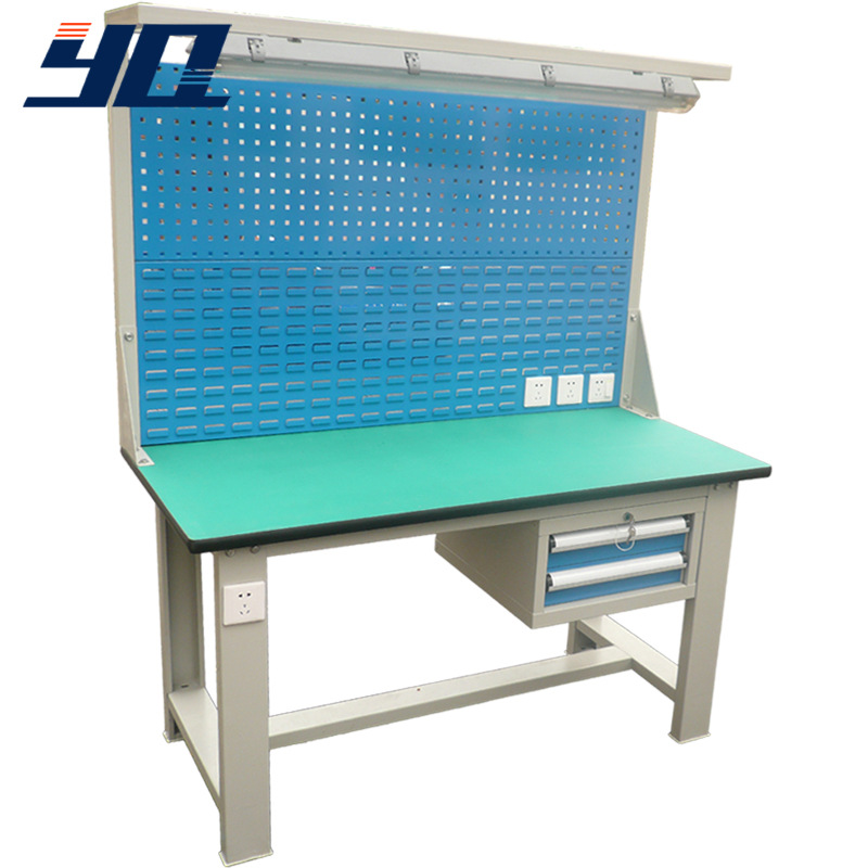 老化台重型防静电工作台 工具维修台流水线无尘实验车间操作台