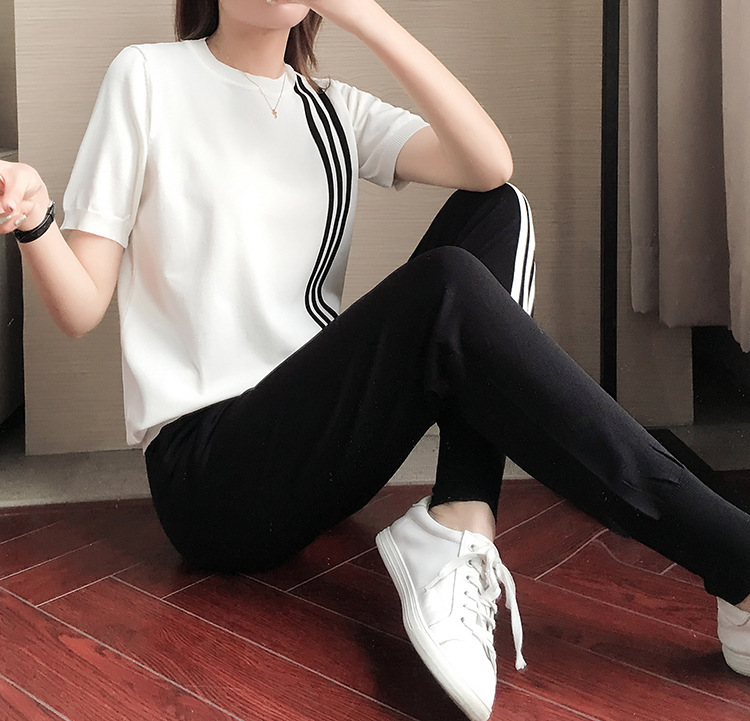 Costume femme en Tricot de soie glacée - Ref 3335026 Image 15