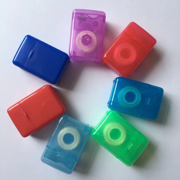 Mini Small Square Box 10 m Dental Floss Nylon Wax Mint Dental Floss Cheap Dental Floss