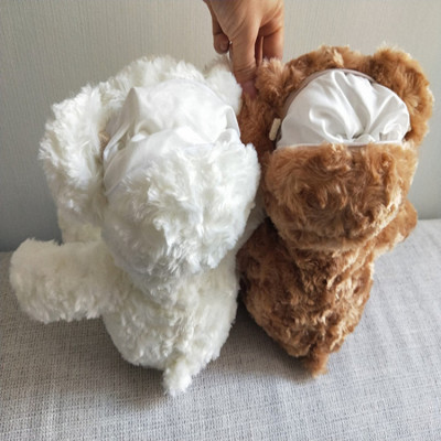 lolita熊包手作熊包半成品洛丽塔毛绒玩具包包少女心软妹包斜跨包|ms