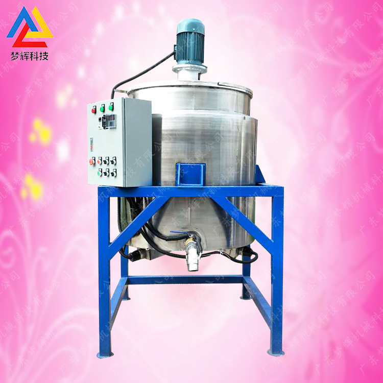 生产厂家定制液体搅拌罐 化工搅拌桶 不锈钢电加热分散罐混合设备
