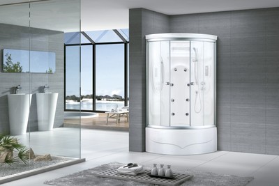 廠家貨源蒸汽淋浴房浴缸亞克力玻璃屏風擋水條汗蒸房浴室房蒸汽房