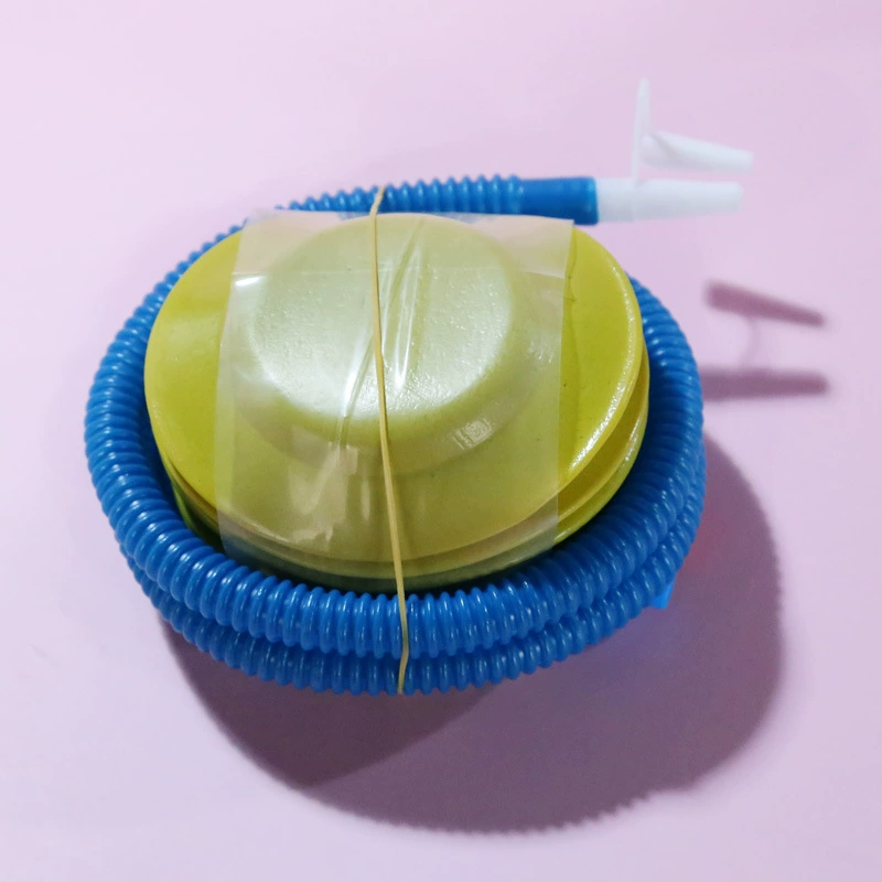 Air pump, inflatable plastic handheld balloon