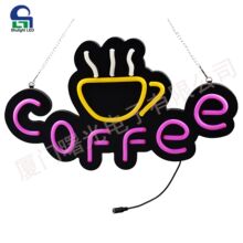 SLP-COFFEE01/NEON LED�޺��V���� �l���� �S��ֱ�N �ӹ�����