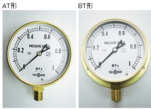 TOKO东洋计器兴业 压力表BT-R3/8-75×0.1MPa