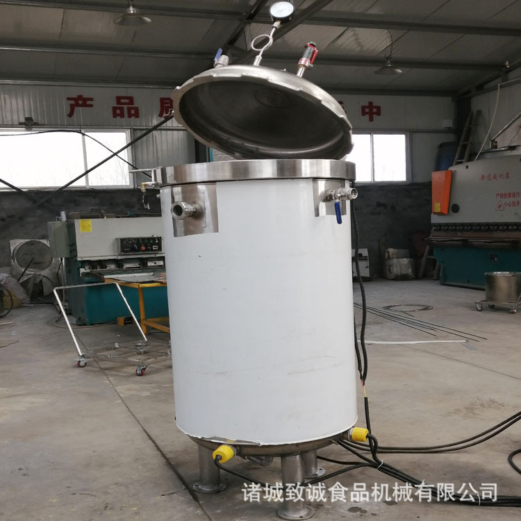 厂家生产立式蒸煮罐 各种规格电加热鸭蛋蒸煮锅 密封性好卤肉设备