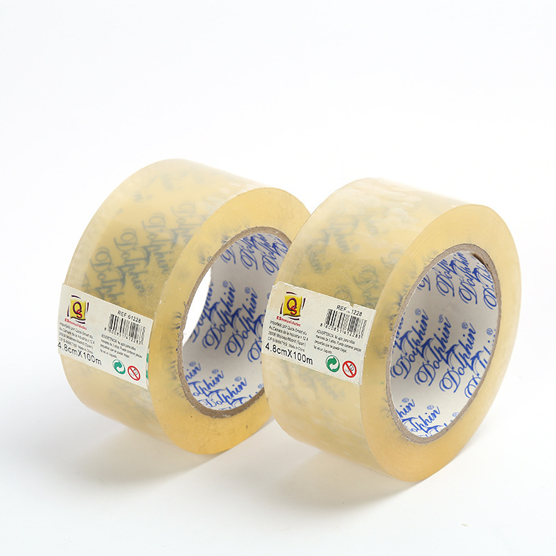 包装封箱透明胶带4.8cm高粘淘宝快递包装胶带定制LOGO厂家直供