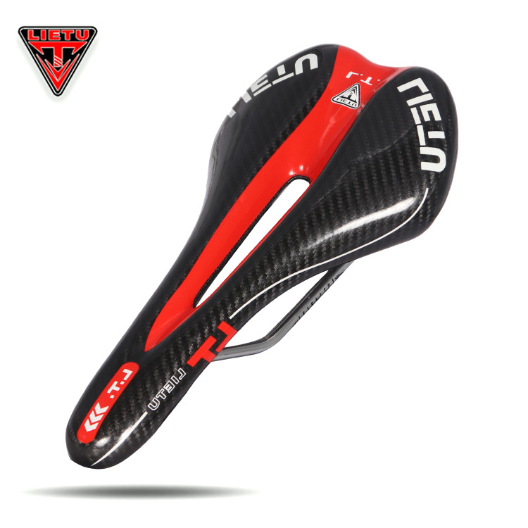 厂家直供猎途户外山地车自行车坐垫鞍座炭纤维山地车坐垫舒适软套