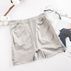 Summer lace safe trousers with bow, cotton pants