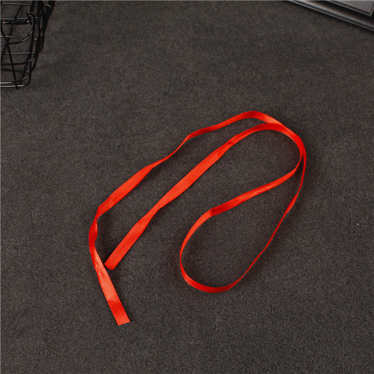 现货批发复古牛皮纸茶叶袋配套红绳空白加厚塑料袋空白包纸麻绳