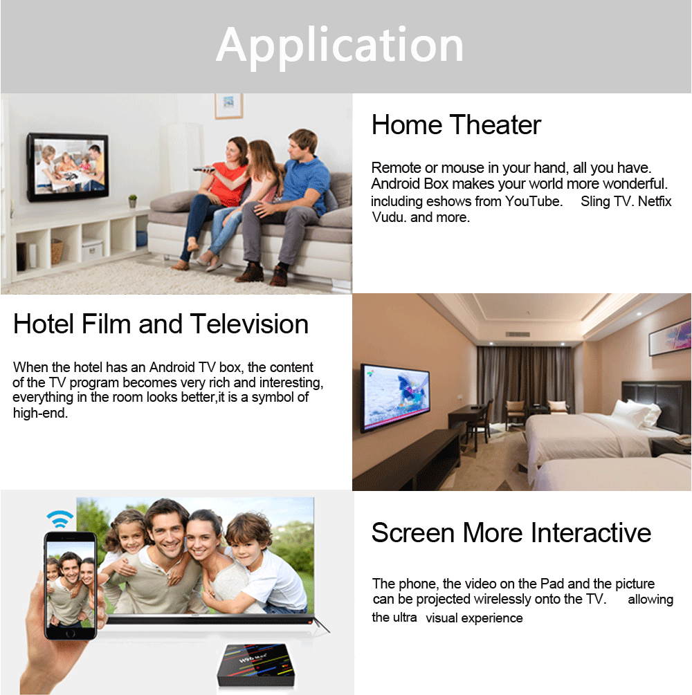TV Box H96 Max + TV 2G 16G Android 9 - Ref 3423361 Image 25
