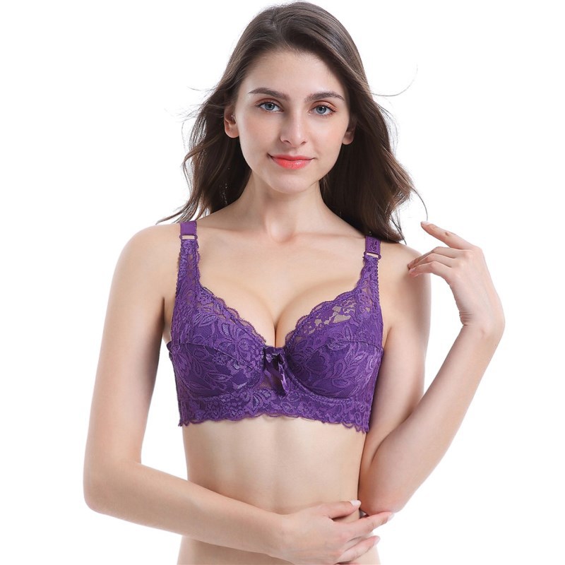 Large size thin sexy lace bra for foreig...