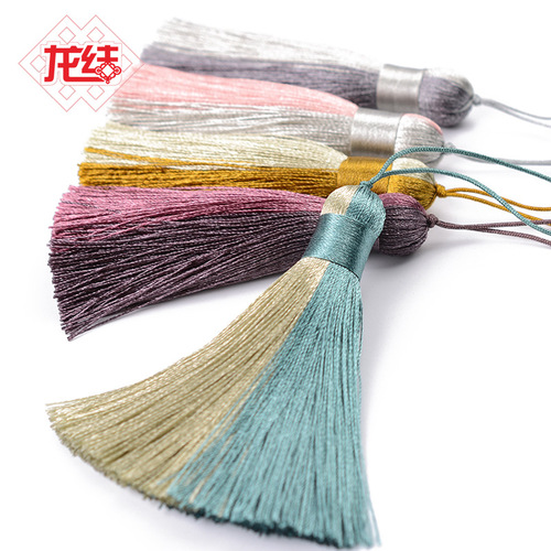 Handcrafted Dragon Knot Tassels in Multiple Colors, Available in Single or Two-Tone Designs—Perfect for Books, Wholesale from Manufacturer