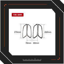适用宝马M3 G80新3系g20碳纤维门把手拉手碗盖装饰边框架贴纸配件