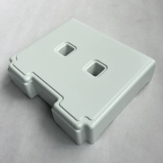 东莞迪泰 专业生产加工白色带孔外壳 ABS/PP/PC亚克力厚板吸塑