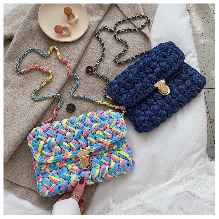 375g Weight Lock clasp Closure Type Single Shoulder Strap Strap Type Straw Bag Bags Type Travel, Street, Shopping Occasion Braid Material Color Block Pattern All Seasons, Spring&Summer Season Women's Gender Cute, Vacation Style Square Shape Women's Braid Color Block Cute Vacation Square Lock Clasp Straw Bag 32
