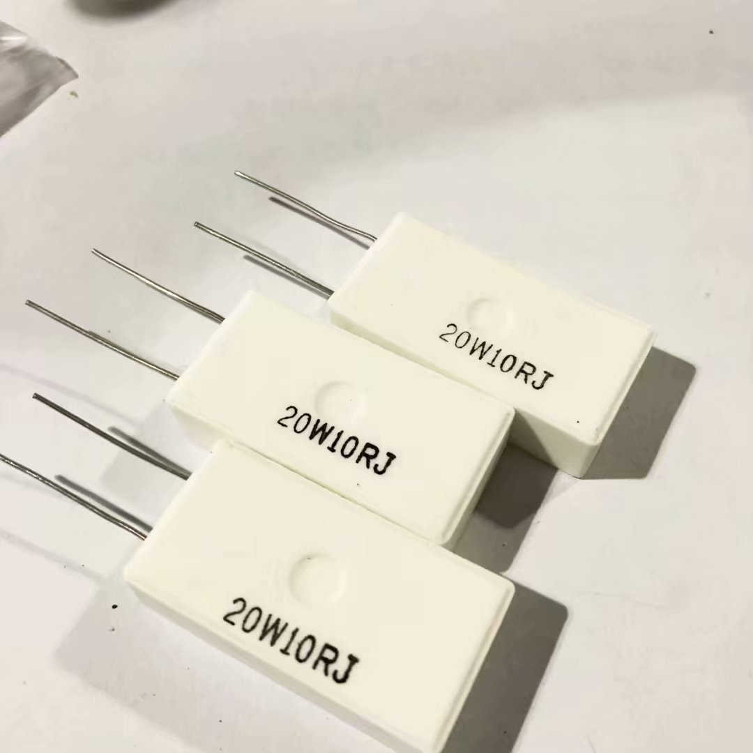 【瑞思特厂家供应】白色水泥电阻5w 7w 10w 15w 20w全系列