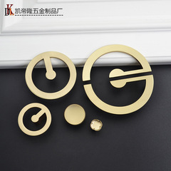 新中式酒櫃抽屜櫥櫃門把手仿古家具小拉手現代半圓門把手鞋櫃拉手