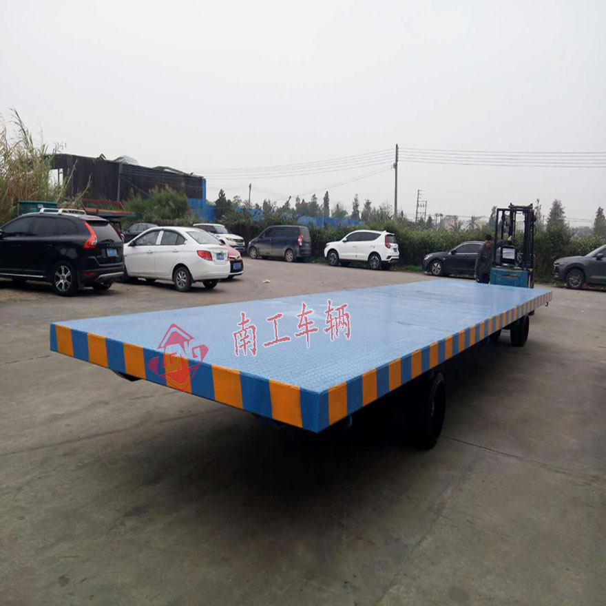 佛山平板车  短途周转运输用工具全挂车