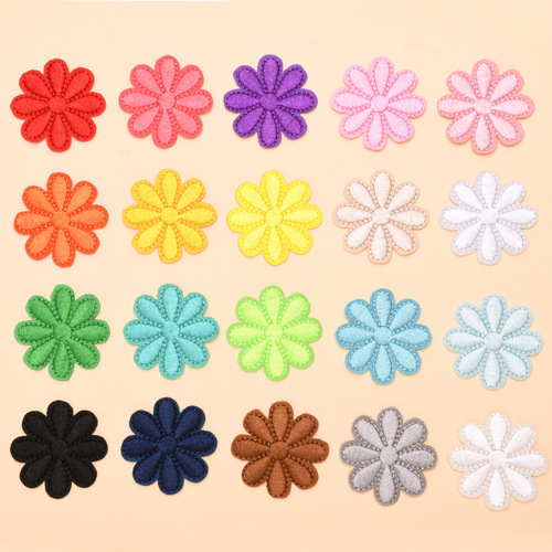 Universal small flower patch patch batch release decal hotel tablecloth bed sheet adhesive decal wholesale factory price direct sales