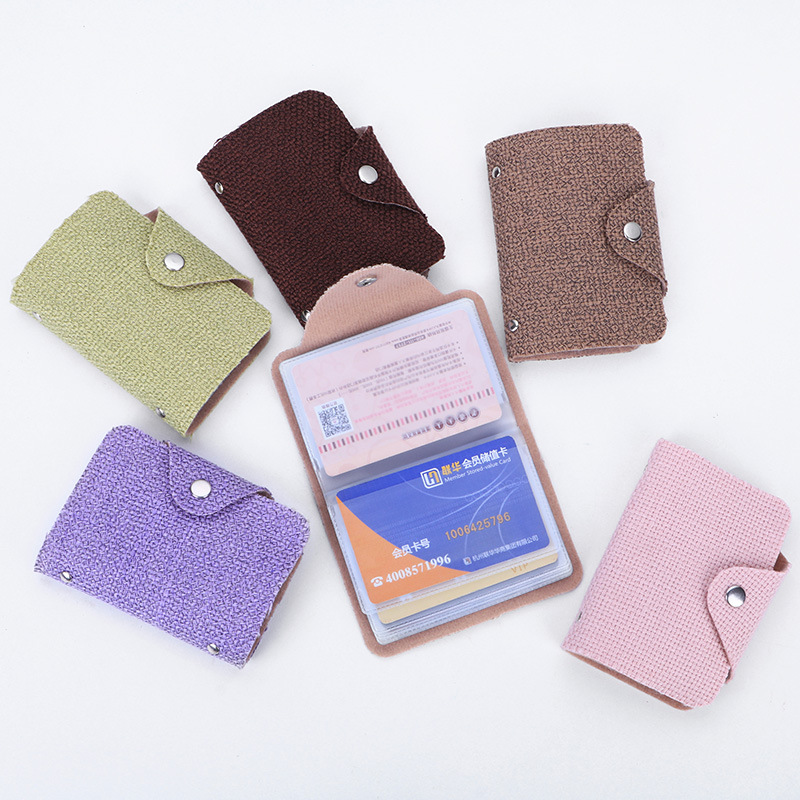 new pattern Card package Fabric art Cotton and hemp style Solid Like a breath of fresh air fashion Ferrule man lady gift customized wholesale