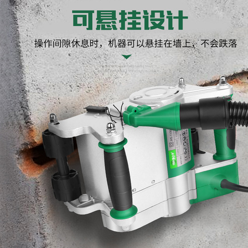 Grooving machine, water and electricity project, dust-free installation, aerated block, foam brick grooving machine, lightweight brick wall forming in one go
