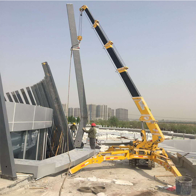 履带行走遥控折叠蜘蛛吊车柴电双混动力蜘蛛吊异型小吊车定制款