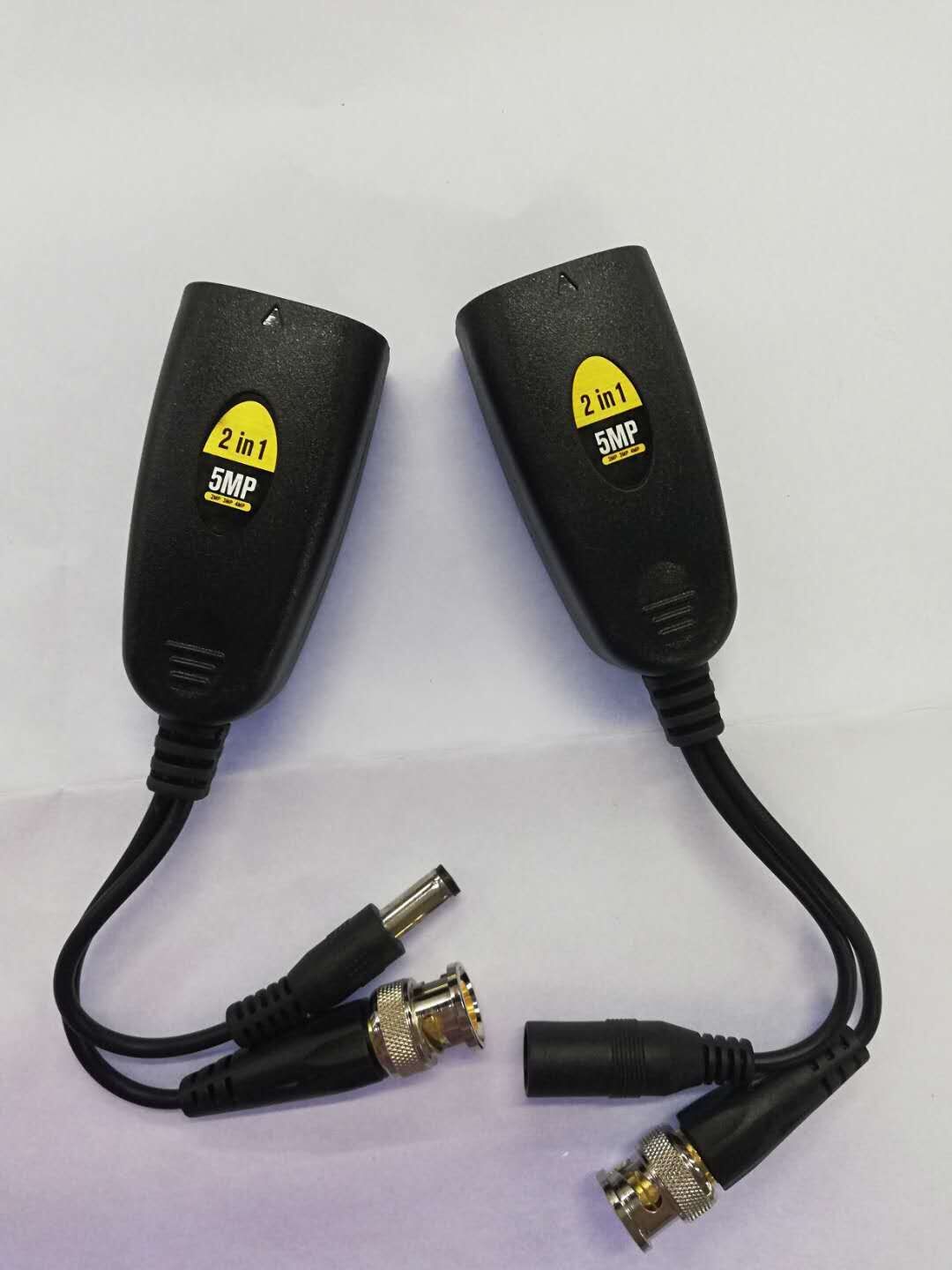 无源双绞线视频传输器 UTP BALUN高清视频电源传输器 防雷抗干扰