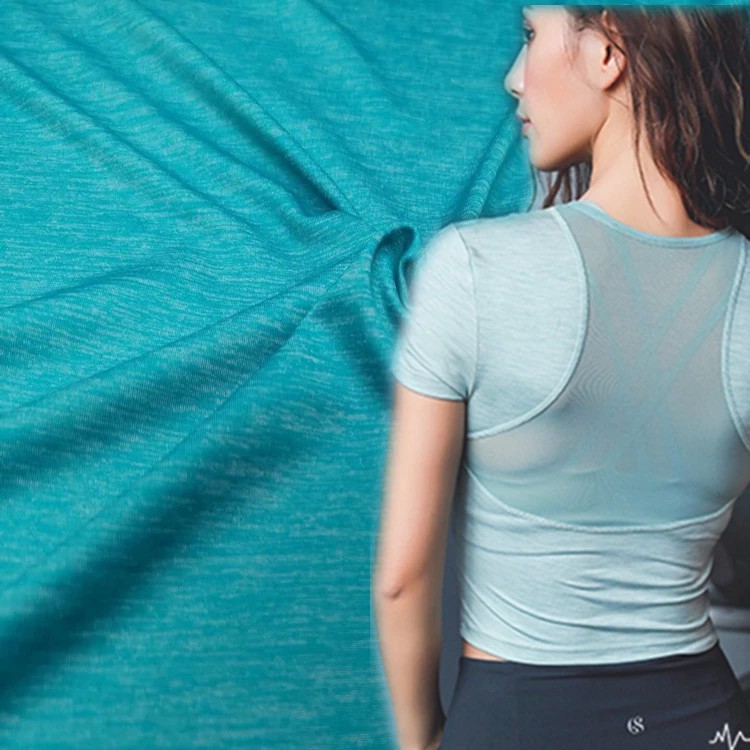 现货弹力锦涤阳离子面料锦氨弹力针织面料冰丝健身锦纶阳离子面料