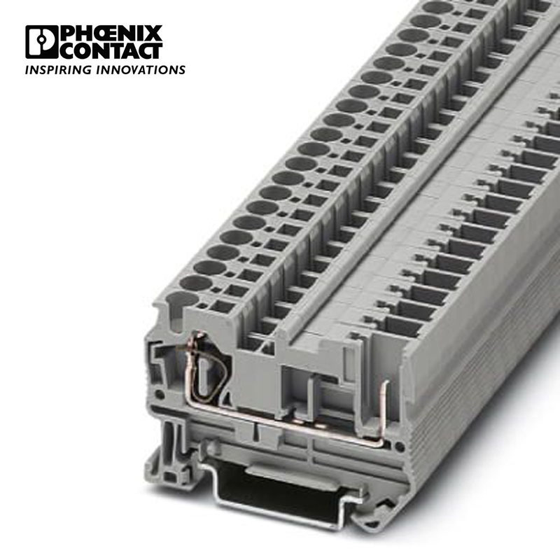 菲尼克斯 接线端子弹簧连接灰色 ST 4/ 1P-3042719