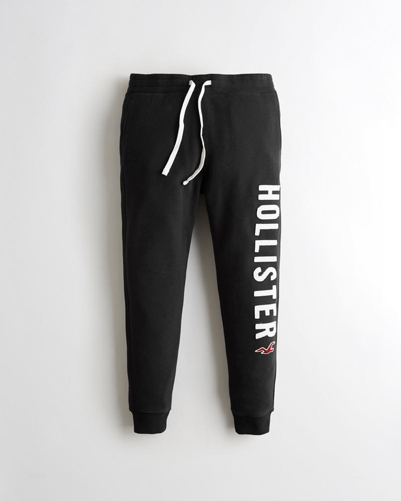 hollister男春秋季新款休闲收脚卫裤AF多色外贸直筒裤阿里巴巴