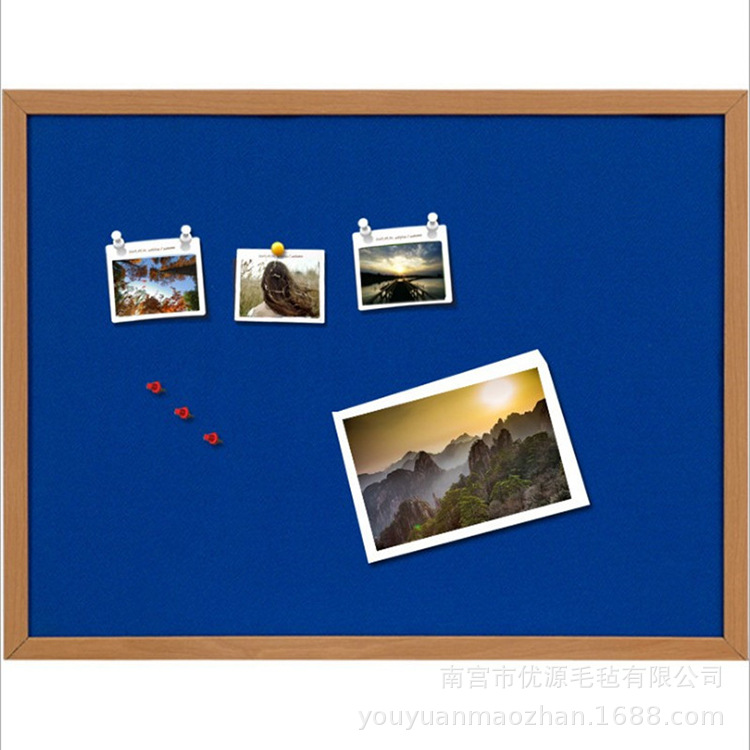 厂家供应亚马逊木质毛毡板 家用留言板制定毛毡字母板 可按需制作