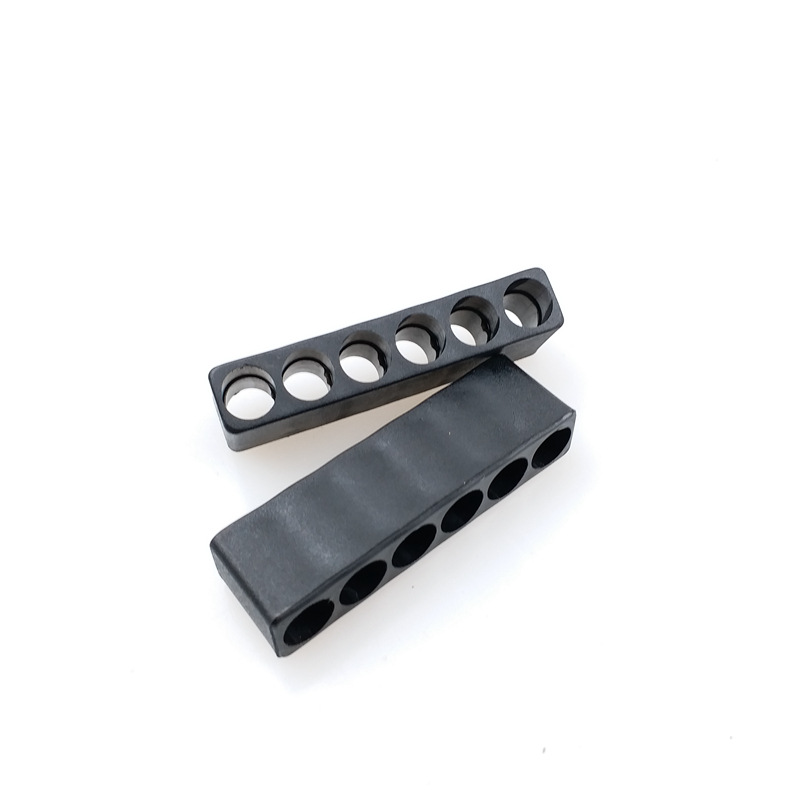 Tira de almacenamiento de cabezal de lote 1/4 titular de la tarjeta de almacenamiento mango hexagonal 6,35mm tira de almacenamiento de cabezal de Lote 6 agujeros 10 agujeros 12 agujeros