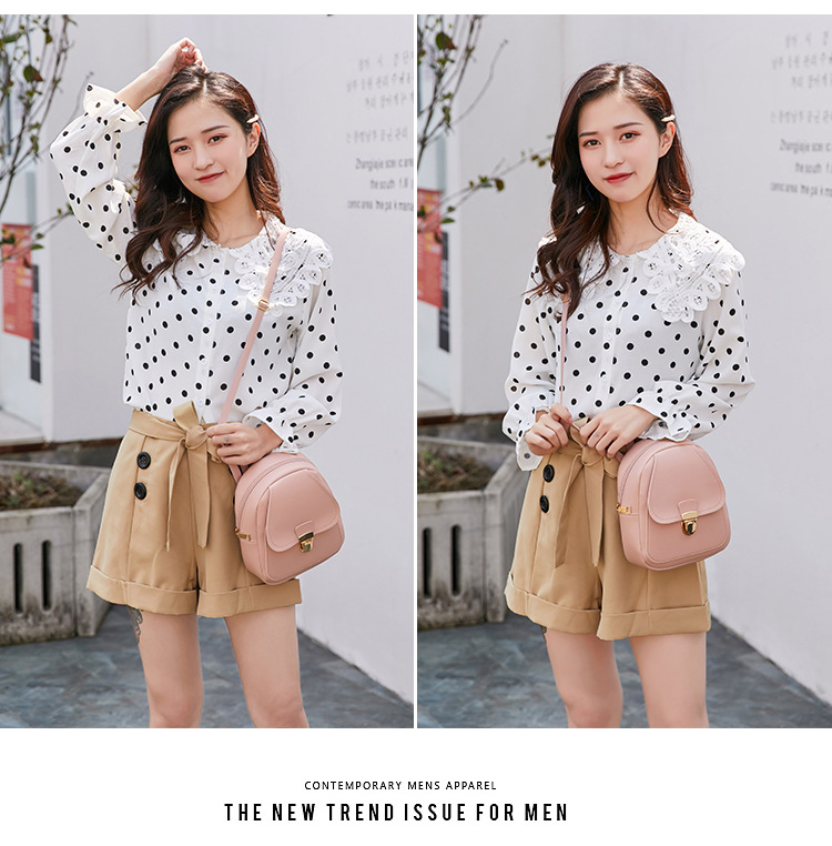 Double Shoulder Straps Strap Type Zipper Backpack Bags Type Solid Color Daily Street Women's Backpack