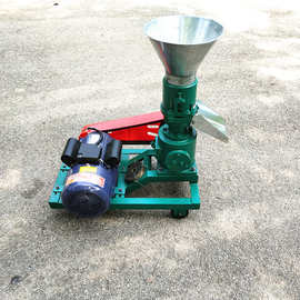 秸秆草粉颗粒饲料机养殖家禽专用颗粒机小型饲料制粒颗粒机图片