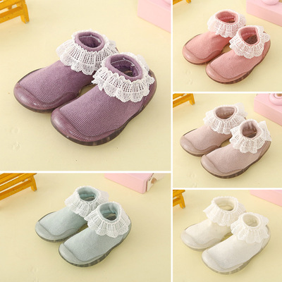 米派星新款婴儿鞋中筒保暖宝宝地板鞋防滑软底鞋儿童学步鞋冬|ms