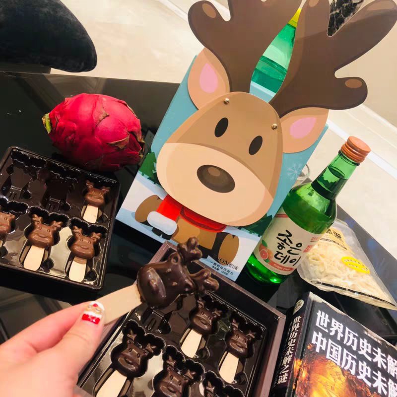 爆款怡浓麋鹿巧克力两盒包邮只需32元