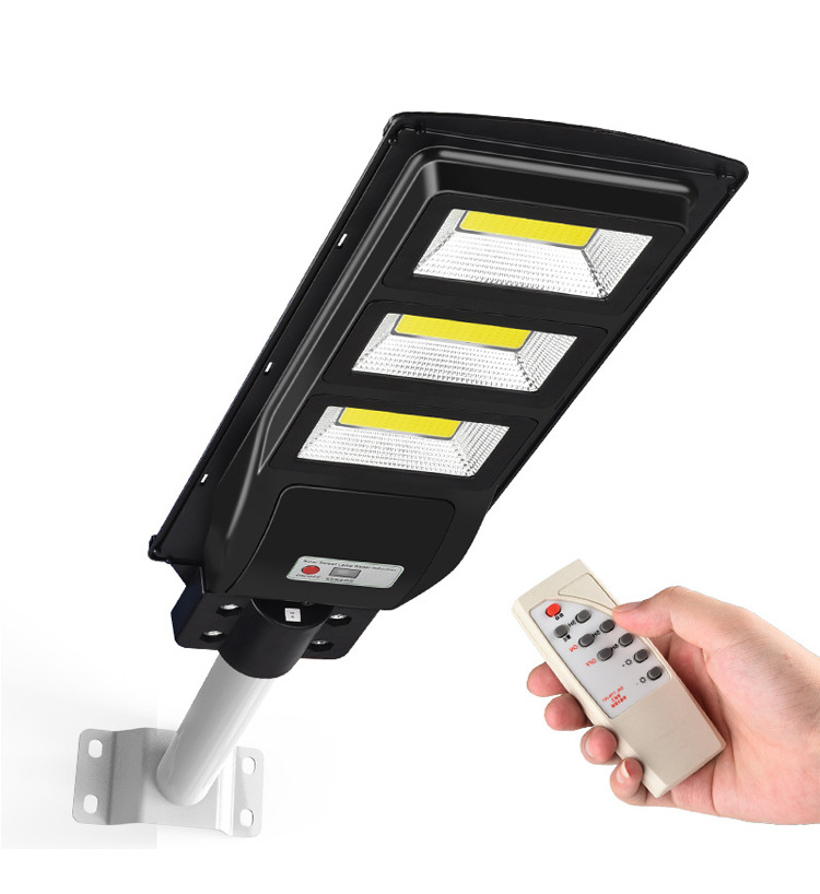 厂家直销太阳能一体化路灯 人体雷达感应 户外防水家用庭院照明灯