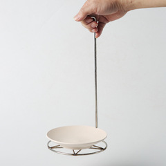 Pottery glaze clamp plate glaze clamp vessel glaze pliers glazing tool star-shaped Tianzi plate dipping glaze glaze dipping rack