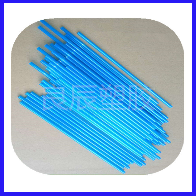 良辰生产透明蓝色PVC管  PVC内六角吸管  食品级管材 环保无味