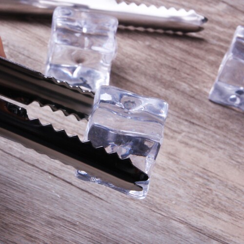Stainless steel ice tongs, bread tongs, store commercial food tongs, biscuit tongs, ice cube tongs, Korean barbecue ice cube tongs